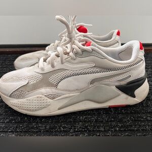 PUMA RS-X3 Millenium White Grey Violet 373236-02 men's 9.5